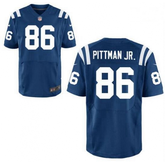 Youth Nike Colts 86 Michael Pittman Jr. Blue Vapor Limited Stitched NFL Jersey Youth Nike Colts 86 Michael Pittman Jr. Blue Vapor Limited Stitched NFL Jersey