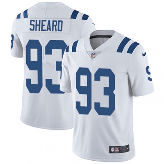 Youth Nike Colts #93 Jabaal Sheard White Stitched NFL Vapor Untouchable Limited Jersey Youth Nike Colts #93 Jabaal Sheard White Stitched NFL Vapor Untouchable Limited Jersey