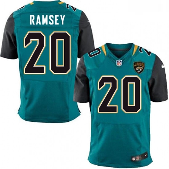 Men Nike Jacksonville Jaguars 20 Jalen Ramsey Teal Green Team Color Vapor Untouchable Elite Player NFL Jersey Men Nike Jacksonville Jaguars 20 Jalen Ramsey Teal Green Team Color Vapor Untouchable Elite Player NFL Jersey