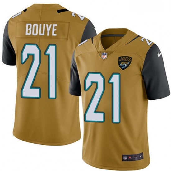 Men Nike Jacksonville Jaguars 21 AJ Bouye Limited Gold Rush Vapor Untouchable NFL Jersey Men Nike Jacksonville Jaguars 21 AJ Bouye Limited Gold Rush Vapor Untouchable NFL Jersey