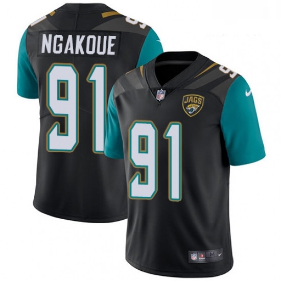 Men Nike Jacksonville Jaguars 91 Yannick Ngakoue Black Alternate Vapor Untouchable Limited Player NFL Jersey Men Nike Jacksonville Jaguars 91 Yannick Ngakoue Black Alternate Vapor Untouchable Limited Player NFL Jersey