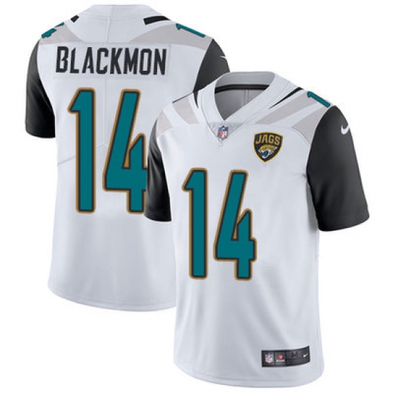 Nike Jaguars #14 Justin Blackmon White Mens Stitched NFL Vapor Untouchable Limited Jersey Nike Jaguars #14 Justin Blackmon White Mens Stitched NFL Vapor Untouchable Limited Jersey