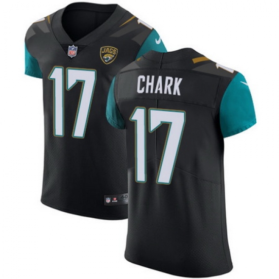 Nike Jaguars #17 DJ Chark Black Alternate Mens Stitched NFL Vapor Untouchable Elite Jersey Nike Jaguars #17 DJ Chark Black Alternate Mens Stitched NFL Vapor Untouchable Elite Jersey