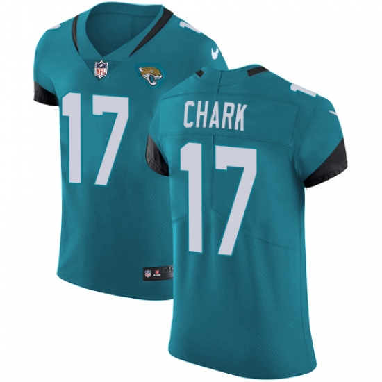 Nike Jaguars #17 DJ Chark Teal Green Alternate Men Stitched NFL Vapor Untouchable Elite Jersey Nike Jaguars #17 DJ Chark Teal Green Alternate Men Stitched NFL Vapor Untouchable Elite Jersey