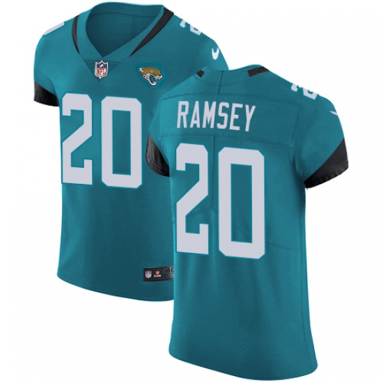 Nike Jaguars #20 Jalen Ramsey Teal Green Alternate Men Stitched NFL Vapor Untouchable Elite Jersey Nike Jaguars #20 Jalen Ramsey Teal Green Alternate Men Stitched NFL Vapor Untouchable Elite Jersey