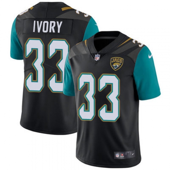 Nike Jaguars #33 Chris Ivory Black Alternate Mens Stitched NFL Vapor Untouchable Limited Jersey Nike Jaguars #33 Chris Ivory Black Alternate Mens Stitched NFL Vapor Untouchable Limited Jersey