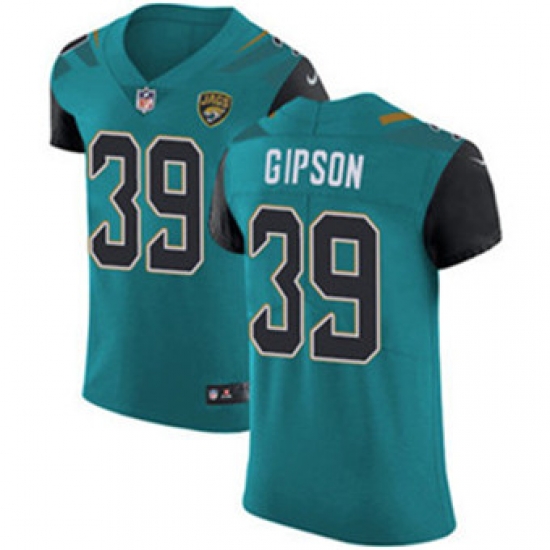 Nike Jaguars #39 Tashaun Gipson Teal Green Team Color Mens Stitched NFL Vapor Untouchable Elite Jersey Nike Jaguars #39 Tashaun Gipson Teal Green Team Color Mens Stitched NFL Vapor Untouchable Elite Jersey
