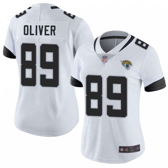 Jaguars 89 Josh Oliver White Women Stitched Football Vapor Untouchable Limited Jersey Jaguars 89 Josh Oliver White Women Stitched Football Vapor Untouchable Limited Jersey