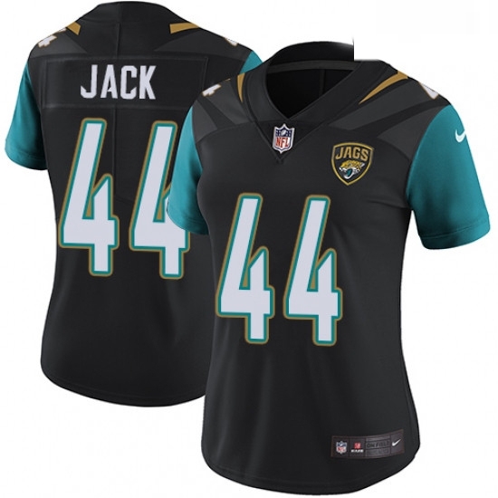 Womens Nike Jacksonville Jaguars 44 Myles Jack Elite Black Alternate NFL Jersey Womens Nike Jacksonville Jaguars 44 Myles Jack Elite Black Alternate NFL Jersey