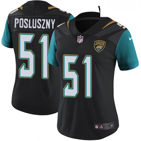 Womens Nike Jacksonville Jaguars 51 Paul Posluszny Black Alternate Vapor Untouchable Limited Player NFL Jersey Womens Nike Jacksonville Jaguars 51 Paul Posluszny Black Alternate Vapor Untouchable Limited Player NFL Jersey