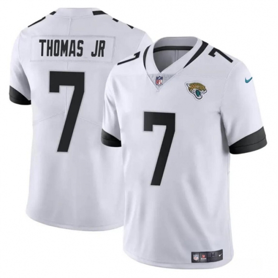 Youth Jacksonville Jaguars 7 Brian Thomas Jr White 2024 Draft Vapor Untouchable Limited Stitched Jersey Youth Jacksonville Jaguars 7 Brian Thomas Jr White 2024 Draft Vapor Untouchable Limited Stitched Jersey