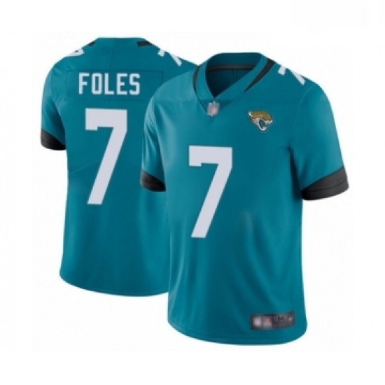 Youth Jacksonville Jaguars 7 Nick Foles Teal Green Alternate Vapor Untouchable Limited Player Football Jersey Youth Jacksonville Jaguars 7 Nick Foles Teal Green Alternate Vapor Untouchable Limited Player Football Jersey