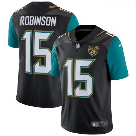Youth Nike Jacksonville Jaguars 15 Allen Robinson Black Alternate Vapor Untouchable Limited Player NFL Jersey Youth Nike Jacksonville Jaguars 15 Allen Robinson Black Alternate Vapor Untouchable Limited Player NFL Jersey