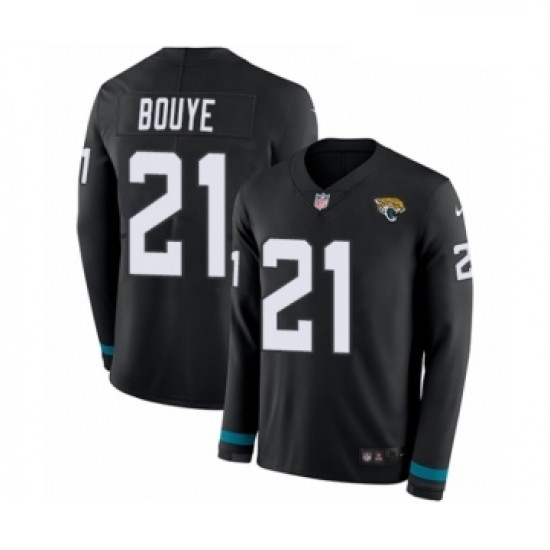Youth Nike Jacksonville Jaguars 21 AJ Bouye Limited Black Therma Long Sleeve NFL Jersey Youth Nike Jacksonville Jaguars 21 AJ Bouye Limited Black Therma Long Sleeve NFL Jersey