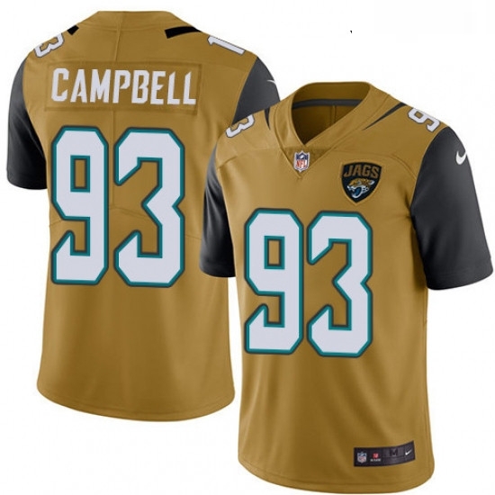 Youth Nike Jacksonville Jaguars 93 Calais Campbell Limited Gold Rush Vapor Untouchable NFL Jersey Youth Nike Jacksonville Jaguars 93 Calais Campbell Limited Gold Rush Vapor Untouchable NFL Jersey