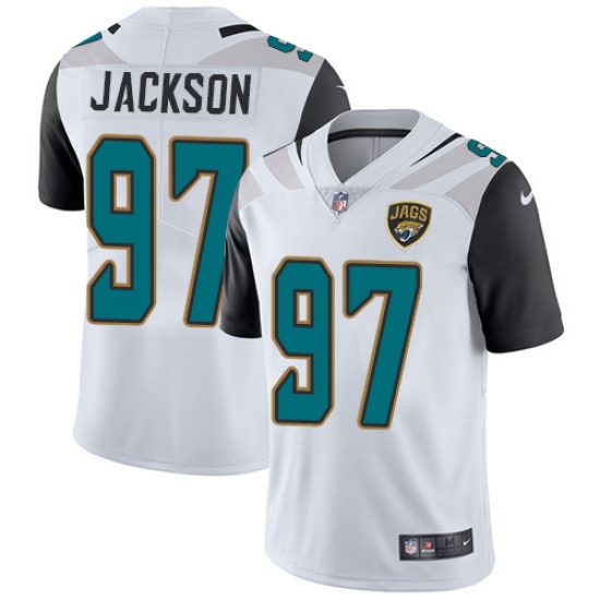 Youth Nike Jaguars #97 Malik Jackson White Stitched NFL Vapor Untouchable Limited Jersey Youth Nike Jaguars #97 Malik Jackson White Stitched NFL Vapor Untouchable Limited Jersey
