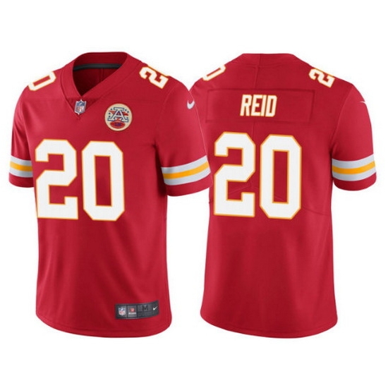 Men Kansas City Chiefs 20 Justin Reid Red Vapor Untouchable Limited Stitched Jersey Men Kansas City Chiefs 20 Justin Reid Red Vapor Untouchable Limited Stitched Jersey