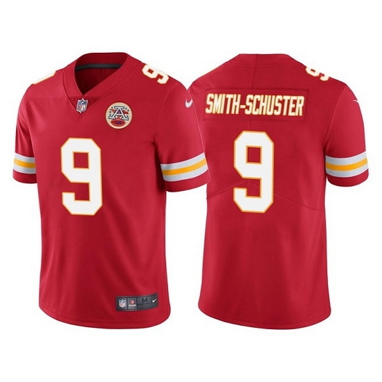 Men Kansas City Chiefs 9 JuJu Smith Schuster Vapor Untouchable Red Limited Stitched Football Jersey Men Kansas City Chiefs 9 JuJu Smith Schuster Vapor Untouchable Red Limited Stitched Football Jersey