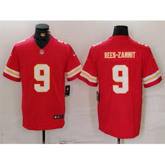 Men Kansas City Chiefs 9 Louis Rees Zammit Red Vapor Untouchable Limited Stitched Jersey Men Kansas City Chiefs 9 Louis Rees Zammit Red Vapor Untouchable Limited Stitched Jersey