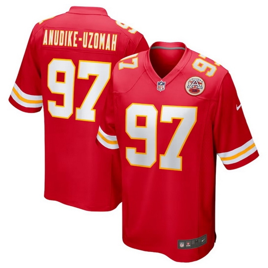 Men Kansas City Chiefs 97 Felix Anudike Uzomah Red Limited Stitched Football Game Jersey Men Kansas City Chiefs 97 Felix Anudike Uzomah Red Limited Stitched Football Game Jersey