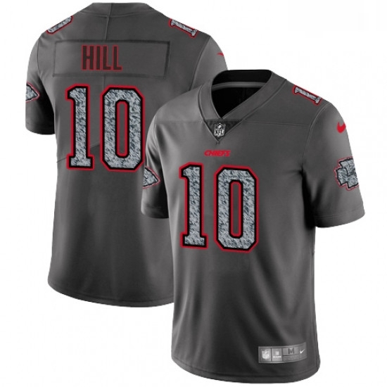 Men Nike Kansas City Chiefs 10 Tyreek Hill Gray Static Vapor Untouchable Limited NFL Jersey Men Nike Kansas City Chiefs 10 Tyreek Hill Gray Static Vapor Untouchable Limited NFL Jersey