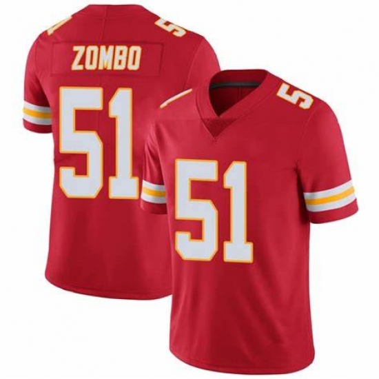 Men Nike Kansas City Chiefs #51 Frank Zombo Red Vapor Untouchable Limited Player NFL Jersey Men Nike Kansas City Chiefs #51 Frank Zombo Red Vapor Untouchable Limited Player NFL Jersey