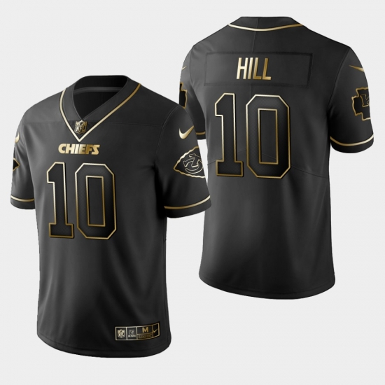 Nike Chiefs 10 Tyreek Hill Black Gold Vapor Untouchable Limited Jersey Nike Chiefs 10 Tyreek Hill Black Gold Vapor Untouchable Limited Jersey