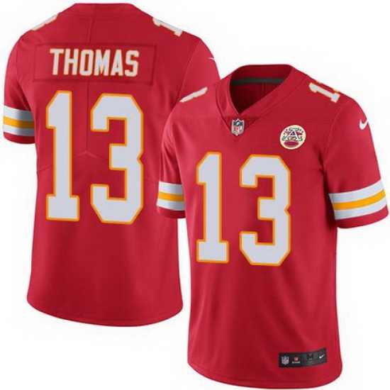 Nike Chiefs #13 De 27Anthony Thomas Red Mens Stitched NFL Limited Rush Jersey Nike Chiefs #13 De 27Anthony Thomas Red Mens Stitched NFL Limited Rush Jersey