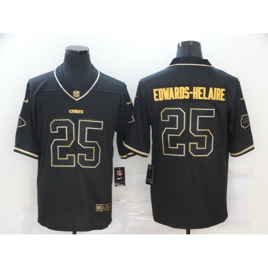 Nike Chiefs 25 Clyde Edwards Helaire Black Gold Vapor Untouchable Limited Jersey Nike Chiefs 25 Clyde Edwards Helaire Black Gold Vapor Untouchable Limited Jersey