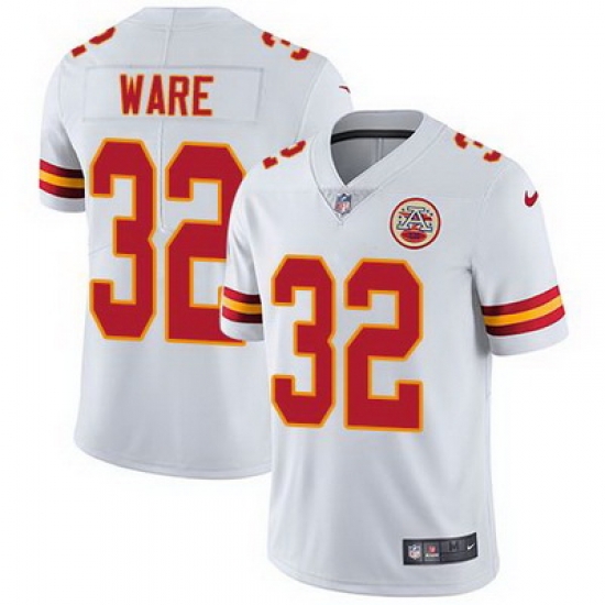 Nike Chiefs #32 Spencer Ware White Mens Stitched NFL Vapor Untouchable Limited Jersey Nike Chiefs #32 Spencer Ware White Mens Stitched NFL Vapor Untouchable Limited Jersey