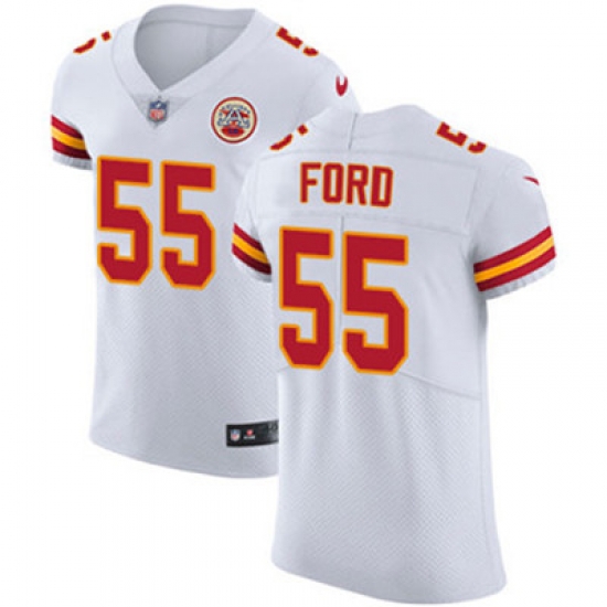 Nike Chiefs #55 Dee Ford White Mens Stitched NFL Vapor Untouchable Elite Jersey Nike Chiefs #55 Dee Ford White Mens Stitched NFL Vapor Untouchable Elite Jersey
