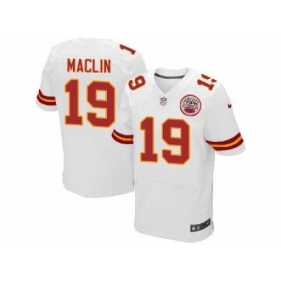 Nike Kansas City Chiefs 19 Jeremy Maclin white Elite NFL Jersey Nike Kansas City Chiefs 19 Jeremy Maclin white Elite NFL Jersey