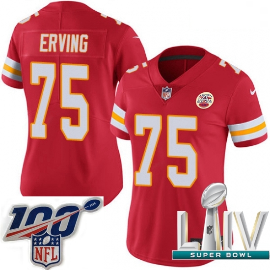 2020 Super Bowl LIV Women Nike Kansas City Chiefs #75 Cameron Erving Red Team Color Vapor Untouchable Limited Player NFL Jersey 2020 Super Bowl LIV Women Nike Kansas City Chiefs #75 Cameron Erving Red Team Color Vapor Untouchable Limited Player NFL Jersey