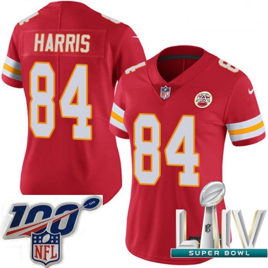 2020 Super Bowl LIV Women Nike Kansas City Chiefs #84 Demetrius Harris Red Team Color Vapor Untouchable Limited Player NFL Jersey 2020 Super Bowl LIV Women Nike Kansas City Chiefs #84 Demetrius Harris Red Team Color Vapor Untouchable Limited Player NFL Jersey