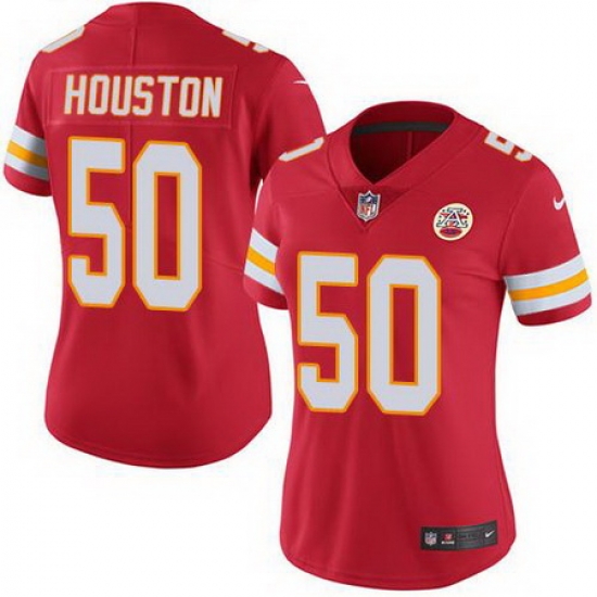 Nike Chiefs #50 Justin Houston Red Womens Stitched NFL Limited Rush Jersey Nike Chiefs #50 Justin Houston Red Womens Stitched NFL Limited Rush Jersey