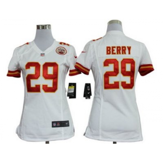 Women Nike Kansas City Chiefs 29# Berry White Jersey Women Nike Kansas City Chiefs 29# Berry White Jersey
