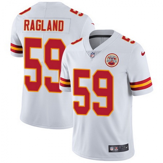 Nike Chiefs #59 Reggie Ragland White Youth Stitched NFL Vapor Untouchable Limited Jersey Nike Chiefs #59 Reggie Ragland White Youth Stitched NFL Vapor Untouchable Limited Jersey