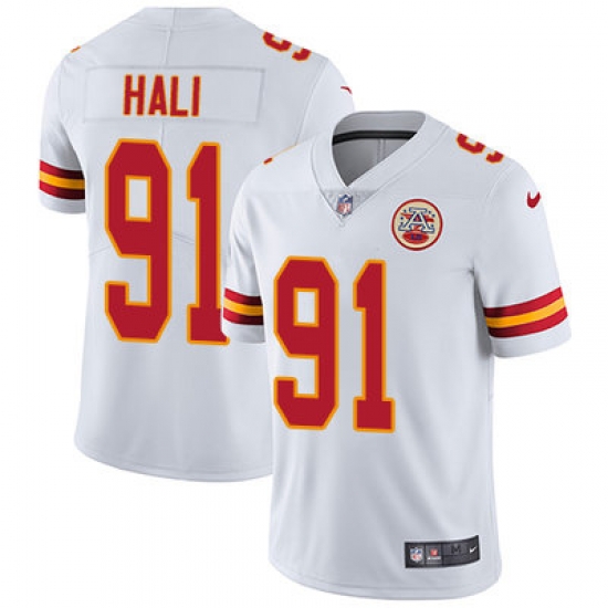 Nike Chiefs #91 Tamba Hali White Youth Stitched NFL Vapor Untouchable Limited Jersey Nike Chiefs #91 Tamba Hali White Youth Stitched NFL Vapor Untouchable Limited Jersey