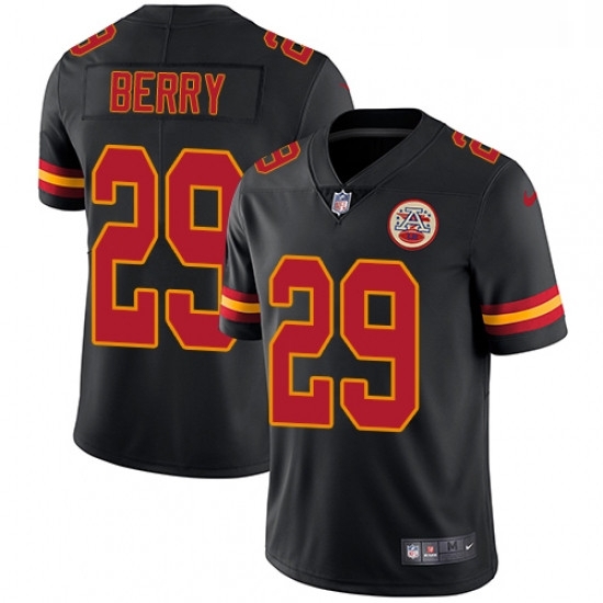 Youth Nike Kansas City Chiefs 29 Eric Berry Limited Black Rush Vapor Untouchable NFL Jersey Youth Nike Kansas City Chiefs 29 Eric Berry Limited Black Rush Vapor Untouchable NFL Jersey