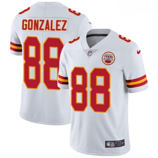 Youth Nike Kansas City Chiefs 88 Tony Gonzalez White Vapor Untouchable Limited Player NFL Jersey Youth Nike Kansas City Chiefs 88 Tony Gonzalez White Vapor Untouchable Limited Player NFL Jersey