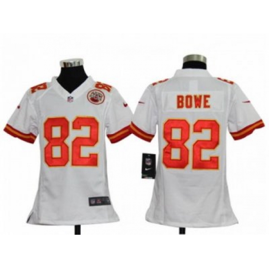 Youth Nike NFL Kansas City Chiefs #82 Dwayne Bowe white Jerseys Youth Nike NFL Kansas City Chiefs #82 Dwayne Bowe white Jerseys