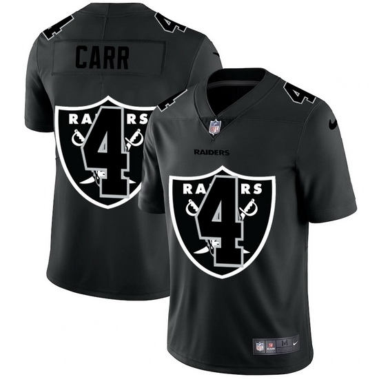Las Vegas Raiders 4 Derek Carr Men Nike Team Logo Dual Overlap Limited NFL Jersey Black Las Vegas Raiders 4 Derek Carr Men Nike Team Logo Dual Overlap Limited NFL Jersey Black