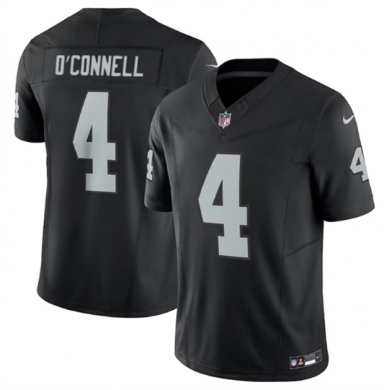 Men Las Vegas Raiders 4 Aidan O 27Connell Black 2023 F U S E Vapor Untouchable Stitched Football Jersey Men Las Vegas Raiders 4 Aidan O 27Connell Black 2023 F U S E Vapor Untouchable Stitched Football Jersey
