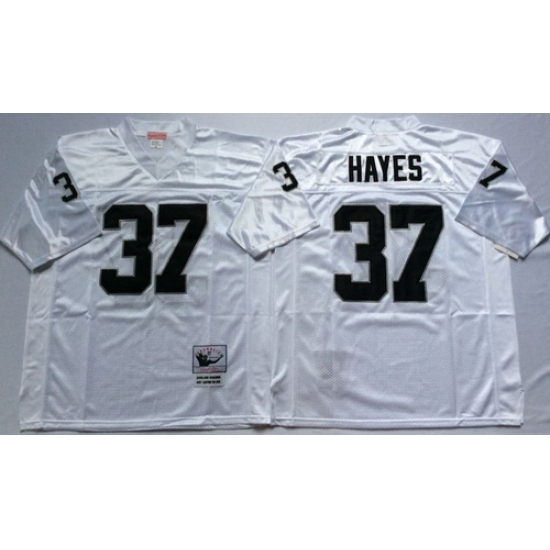 Mitchell And Ness Raiders #37 Lester Hayes White Throwback Stitched NFL Jersey Mitchell And Ness Raiders #37 Lester Hayes White Throwback Stitched NFL Jersey