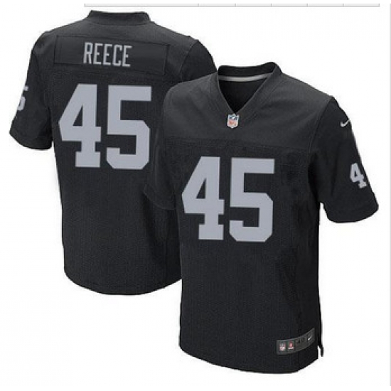 NEW Oakland Raiders #45 Marcel Reece Black Team Color mens Stitched NFL Elite Jersey NEW Oakland Raiders #45 Marcel Reece Black Team Color mens Stitched NFL Elite Jersey