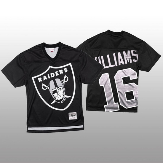 NFL Las Vegas Raiders 16 Tyrell Williams Black Men Mitchell 26 Nell Big Face Fashion Limited NFL Jersey NFL Las Vegas Raiders 16 Tyrell Williams Black Men Mitchell 26 Nell Big Face Fashion Limited NFL Jersey