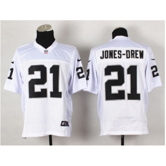 Nike Oakland Raiders 21 Maurice Jones-Drew White Elite NFL Jersey Nike Oakland Raiders 21 Maurice Jones-Drew White Elite NFL Jersey