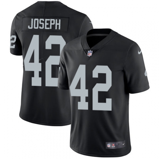 Nike Raiders #42 Karl Joseph Black Team Color Mens Stitched NFL Vapor Untouchable Limited Jersey Nike Raiders #42 Karl Joseph Black Team Color Mens Stitched NFL Vapor Untouchable Limited Jersey