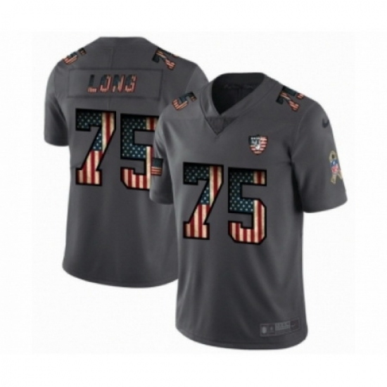 Nike Raiders 75 Howie Long 2019 Salute To Service USA Flag Fashion Limited Jersey Nike Raiders 75 Howie Long 2019 Salute To Service USA Flag Fashion Limited Jersey