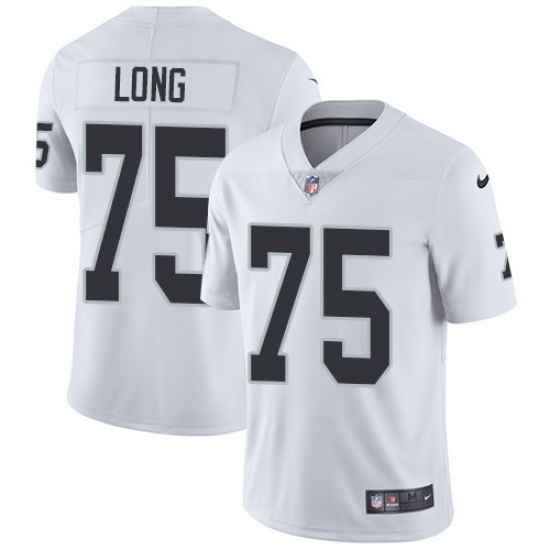 Nike Raiders #75 Howie Long White Mens Stitched NFL Vapor Untouchable Limited Jersey Nike Raiders #75 Howie Long White Mens Stitched NFL Vapor Untouchable Limited Jersey